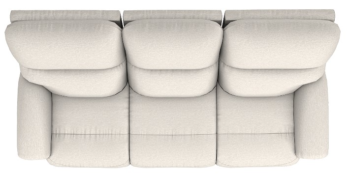 La-Z-Boy® Brooks Oyster Power Reclining Sofa with Headrest and