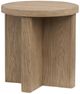 Magnussen Home® Hayden Golden Oat Round End Table-0