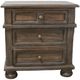Million Dollar Rustic Marla Brown/Light Brown Nightstand-0