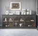 Jofran Inc. Archdale Gray 6-Door Accent Cabinet-1