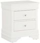 Global Furniture USA Pompei 4-Piece Metallic White King Panel Bedroom Set-4