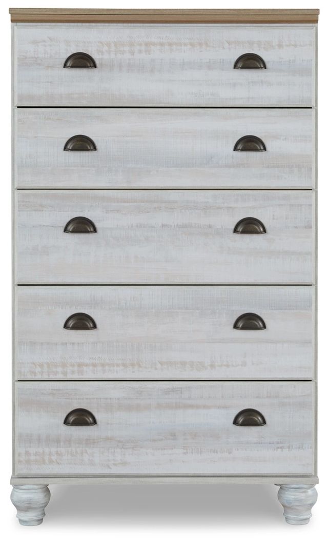 Signature Design by Ashley® Haven Bay Two-Tone Chest of Drawers-1