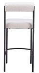 Zuo® Modern Livorno Ivory Counter Stool-2
