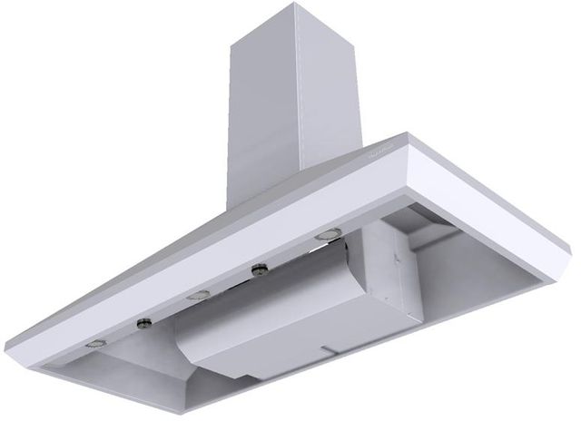 Vent-A-Hood® 48" White Euro Style Wall Mounted Range Hood-3