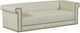 Fairfield® Customizable Benchmade 59'' Greek Key Arm Bench with Tight Seat-4