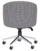 Vanguard Furniture® Vanguard Charley Chrome/Joni Black Desk Chair-3