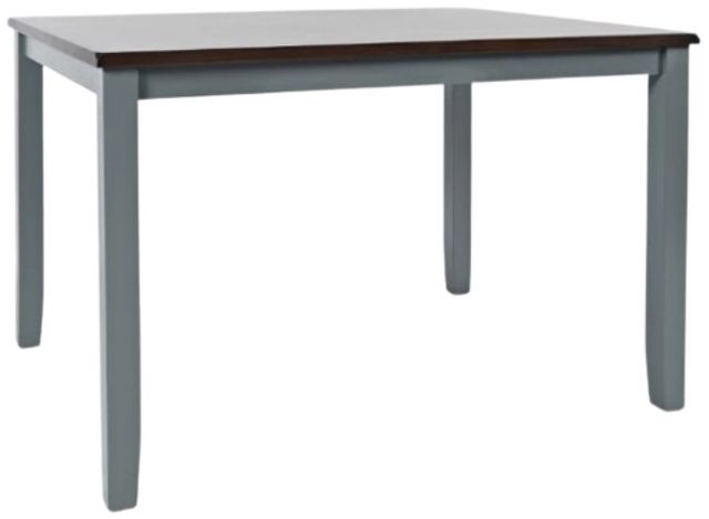 Jofran Inc. Asbury Park 6-Piece AP Gray/Autumn Brown Counter Dining Set-2