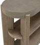 Liberty Furniture Affinity Gray Sofa Table with Dusty Taupe Base-5
