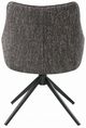 ACME Furniture Malika Brown Swivel Dining Side Chair-5