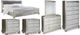 Signature Design by Ashley® Coralayne 6-Piece Silver King Sleigh Bed Set-0