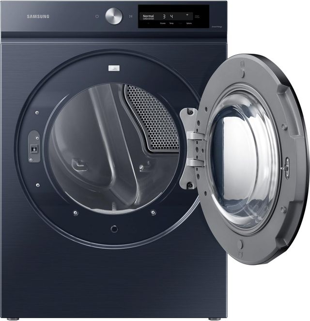 Samsung Bespoke 6700 Series 7.5 Cu. Ft. Brushed Navy Front Load Electric Dryer-1