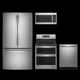 GE Profile™ 4 Piece Stainless Steel Kitchen Package-0