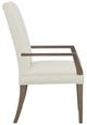 Fairfield® Customizable Entree Dining Concave Tall Back Arm Chair-2
