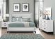 Global Furniture USA Kate Foil White King Panel Bed-2