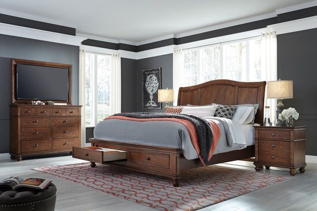 aspenhome® Oxford Whiskey Brown Chesser-1