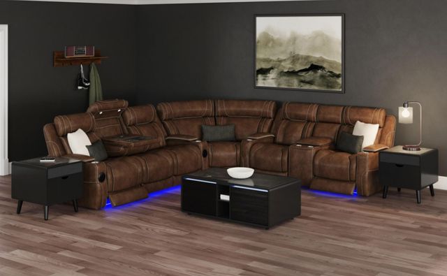 Elements International Halo 3-Piece Black Occasional Table Set-1
