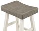 Homelegance® Caspian Coffee/White Counter Stool-4