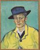Stylecraft Dann Foley Lifestyle Gentleman with Blue Hat Wall Art-1