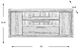 Alexandra Home Bodhi Black 74" TV Console-1