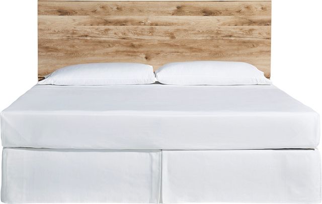 Signature Design by Ashley® Hyanna Tan King Panel Headboard-2