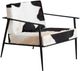 Crestview Collection Ranchero Black/White Accent Chair-0