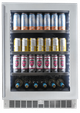 Silhouette® Professional™ Saxony 5.6 Cu. Ft. Stainless Steel Beverage Center-1