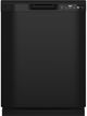 GE® 24" Black Front Control Built-In Dishwasher-0