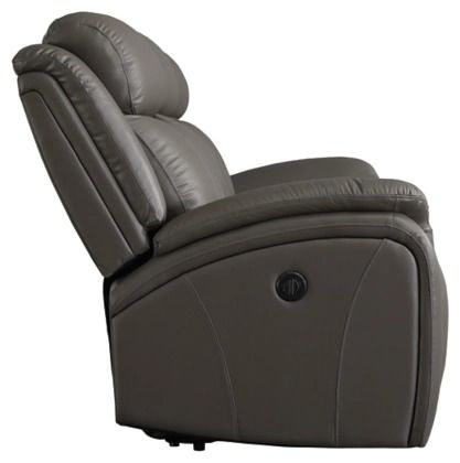 Signature Design by Ashley® Chasewood Dark Gray Power Reclining Sofa-3