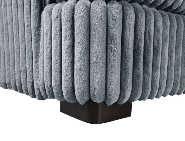 Homelegance® Warwick 3-Piece Gray L-Shape Sectional-3
