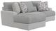 Jackson Furniture Titan 2-Piece Moonstruck Left-Arm Facing Loveseat Sectional and Chaise-0