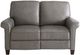 Bassett® Furniture Club Level Dixon Granite Leather Power Reclining Loveseat-1