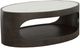 Fairfield® Ashbury White Carrara Marble Top Cocktail Table with Mango Base-0