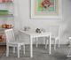 John Thomas Furniture® Tykes 3-Piece White Juvenile Dining Set-3
