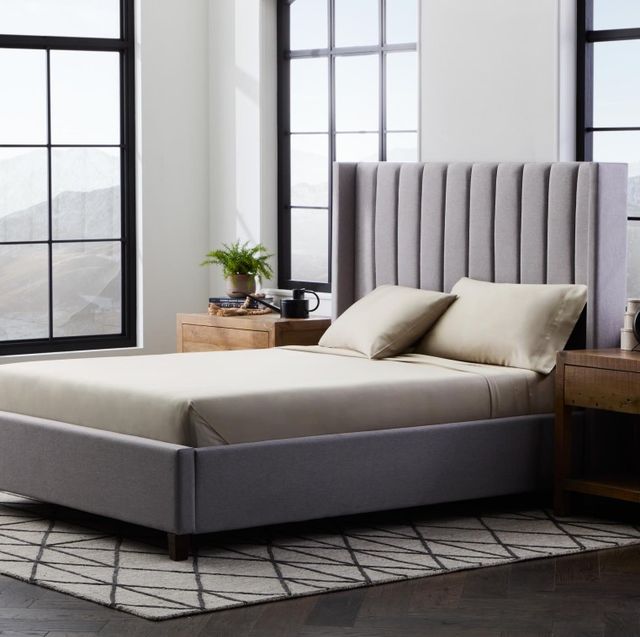 Malouf® Woven™ 2-Piece Driftwood Rayon From Bamboo Driftwood King Sheet Set-1