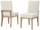 Artisan & Post by Vaughan-Bassett Dovetail Bleached White/Oatmeal Side Chair-2