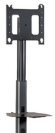 Chief® Black Medium Flat Panel Floor AV Stand-1