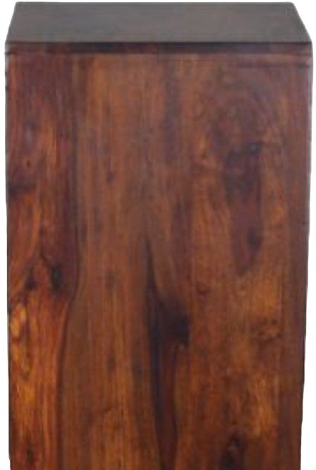 Jaipur Furniture Cube Range Brown Medium Lamp Table-1