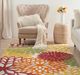 Nourison Home™ Aloha Red Multi Colored 5'x8' Style 8 Indoor/Outdoor Area Rug-5