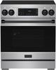 Thor Kitchen® Gordon Ramsay Collection 30" Stainless Steel Pro Style Induction Range with Tilt Panel Touch Control and Black Trim-0