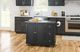 homestyles® Dolly Madison Black Kitchen Cart-3