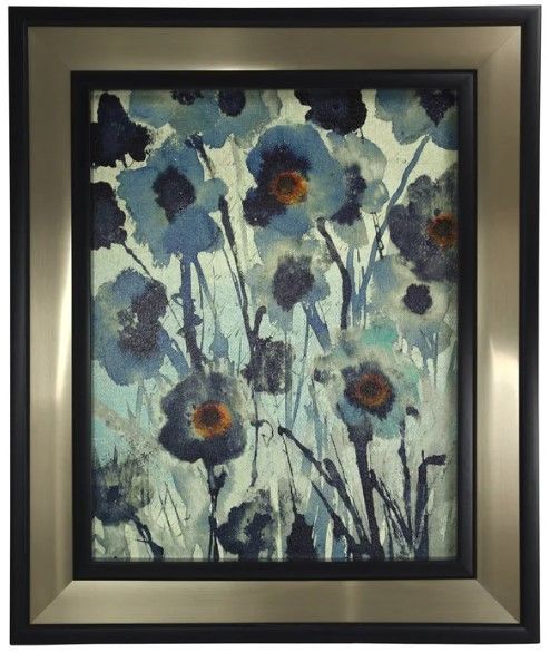 Stylecraft Forget Me Not Blue Wall Art-0