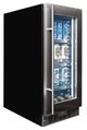Silhouette® 3.1 Cu. Ft. Stainless Steel Frame Beverage Center-3