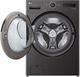 WM6998HBA | WDP6B - LG 5.0 Cu. Ft. Black Steel Washer Dryer Combo WITH PEDESTAL!-4