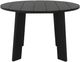 Moe's Home Collection Delta Black Teak Outdoor Round Dining Table -2