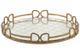 A & B Home Valentina Gold Medium Decorative Tray-1