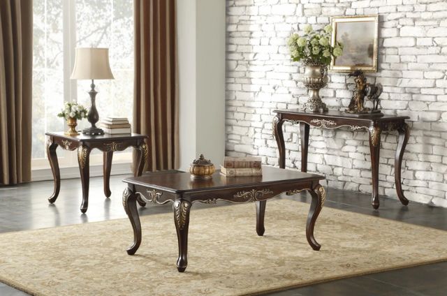 Homelegance® Croydon Dark Cherry End Table-1