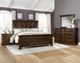 Vaughan-Bassett Woodlands Cherry Sleigh Headboard-1