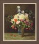 Stylecraft Iris and Florals Framed Print-1