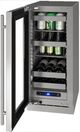 U-Line® 2.9 Cubic Feet Stainless Steel Beverage Center-1