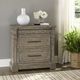 Liberty Furniture Town & Country Dusty Taupe Bedside Chest-1
